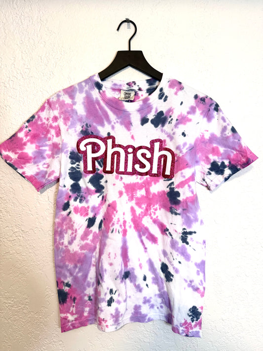 Pink Phish Hand Dyed Shirt