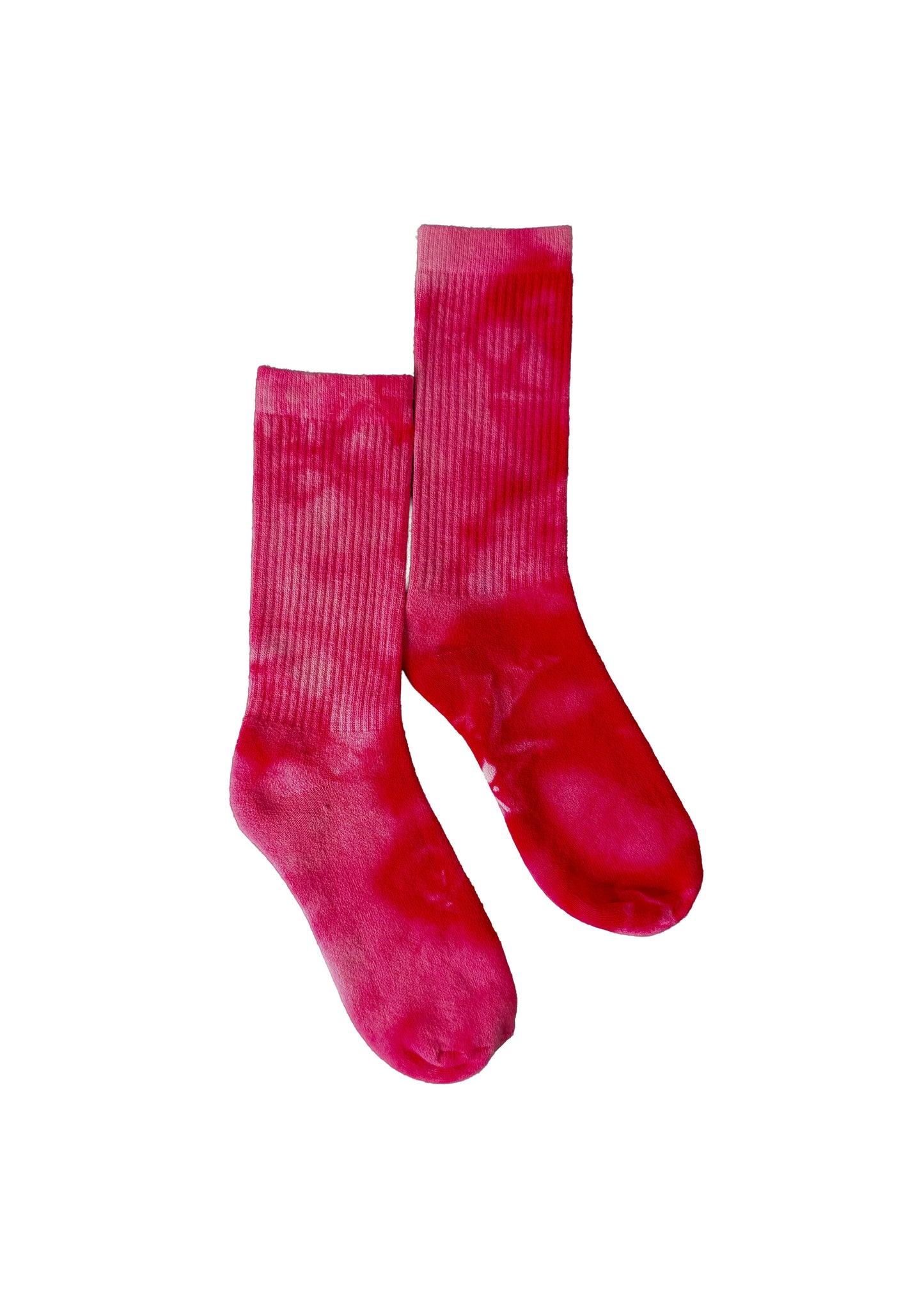 Ice-dyed Crew Socks